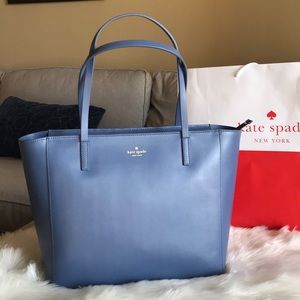 ❤️SALE Kate Spade White Street Tote in Consellblue